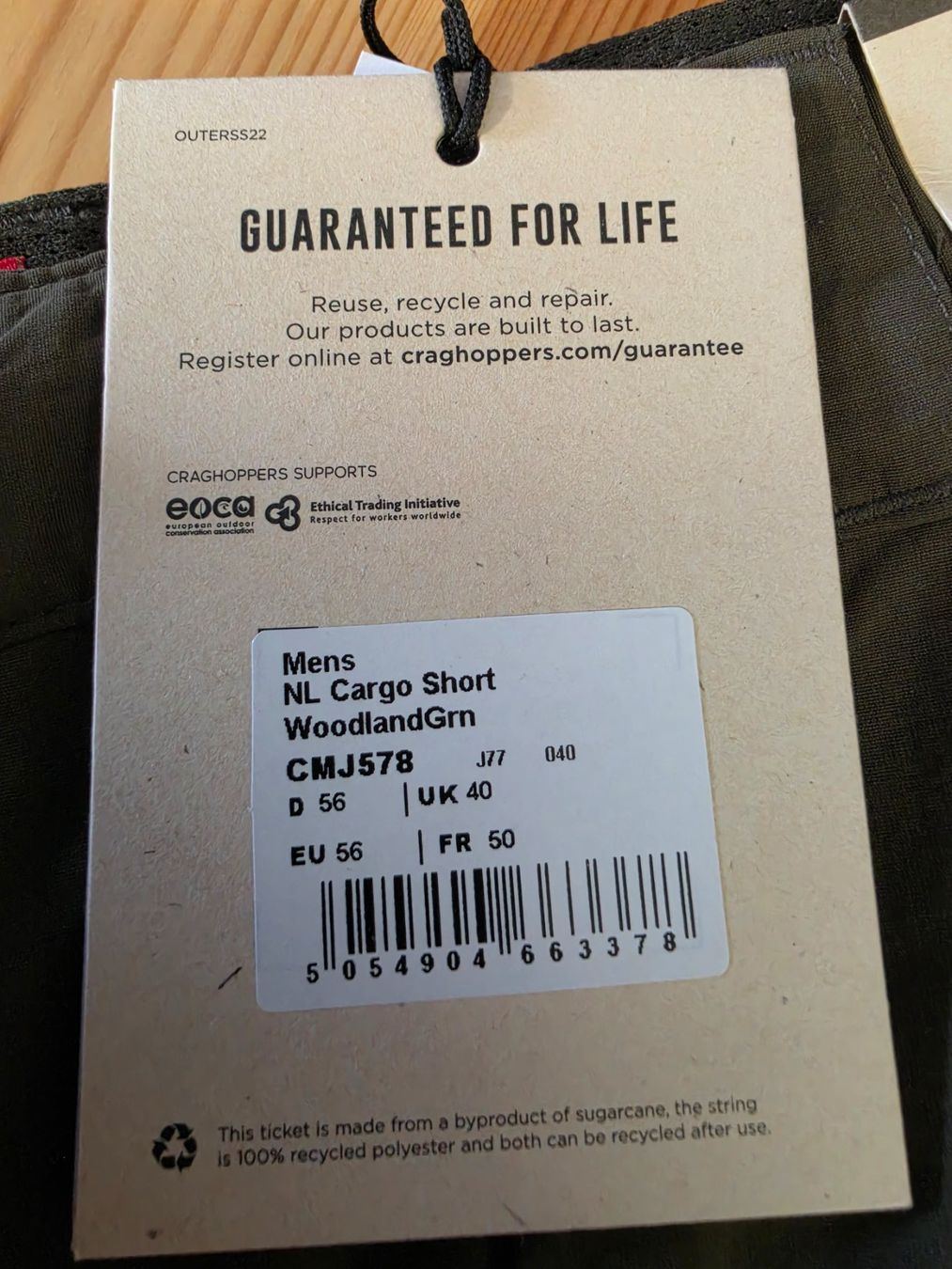 Craghoppers Pantaloni: 2 shorts Craghoppers taille xl – Usato da Haute-Nendaz venduto da Bart84 3