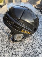 Eishockey Helm CCM Super Tacks X Schwarz gebraucht
