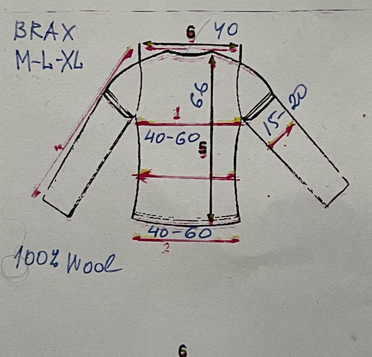 Brax Maglioni & Felpe: BRAX M  L XL /NP120CHF Wolle Pullunder – Nuovo (secondo la descrizione) da Kölliken venduto da Prscoo 8