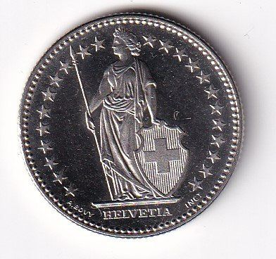 Alle Münzen: Schweiz 2 Franken 1989 vorz-unz – Gebraucht aus Neuchâtel von karlpierrino 1