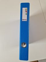 Biella Plasticolor A4 Blau & Braun Ordner mit Hebelmechanik
