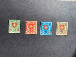 163 - 166, postfrisch
