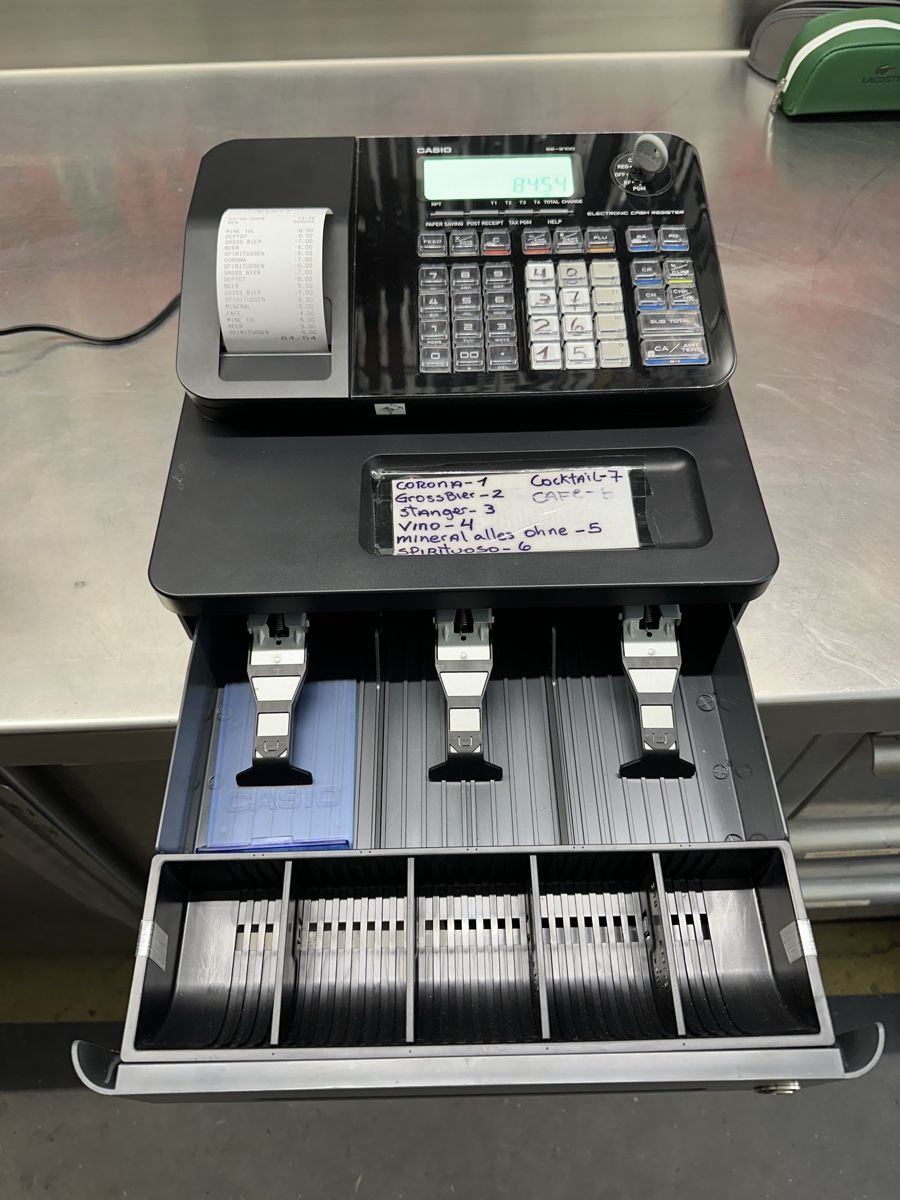 Casio Registratore di cassa: CASIO SE-S100 Electronic Cash Register – Usato da Schwende venduto da weesli