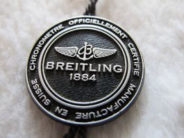 Breitling Hangtag 70 er Jahre oder älter Ohne Uhr Siehe Foto