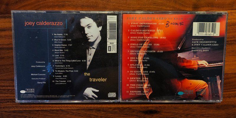 CD: 2 CDs Jazz: Joey Calderazzo – Usato da Zürich venduto da phillyboy2007 1