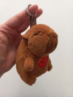 Capybara Schlüsselanhänger - Plüschtier 