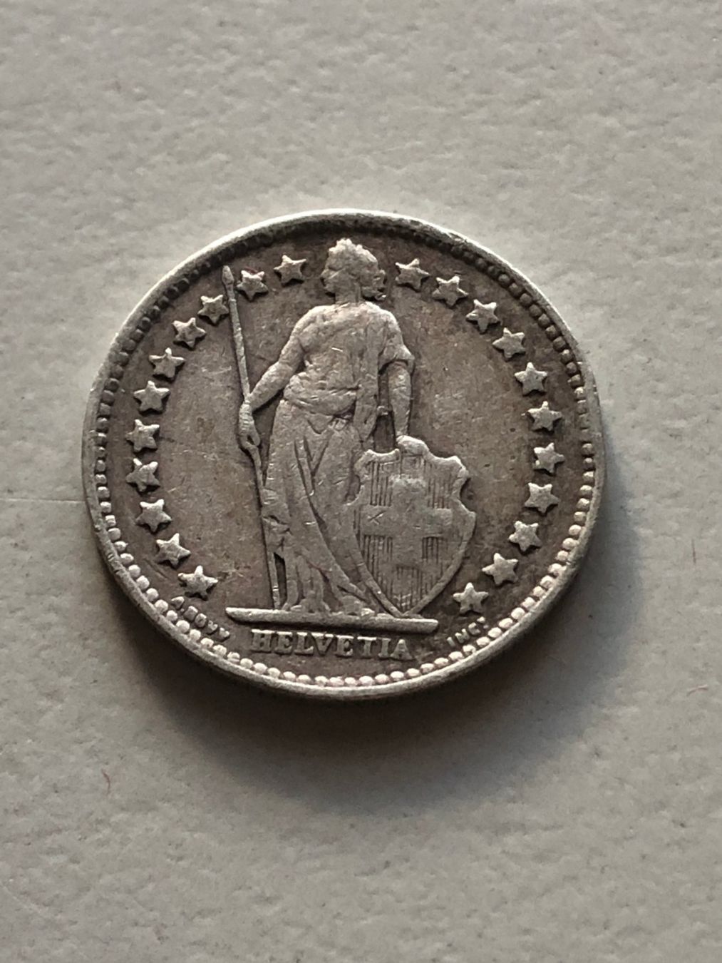 Toutes les monnaies: 50 Rp. 1916 – D'occasion à Schötz par Odpa 1