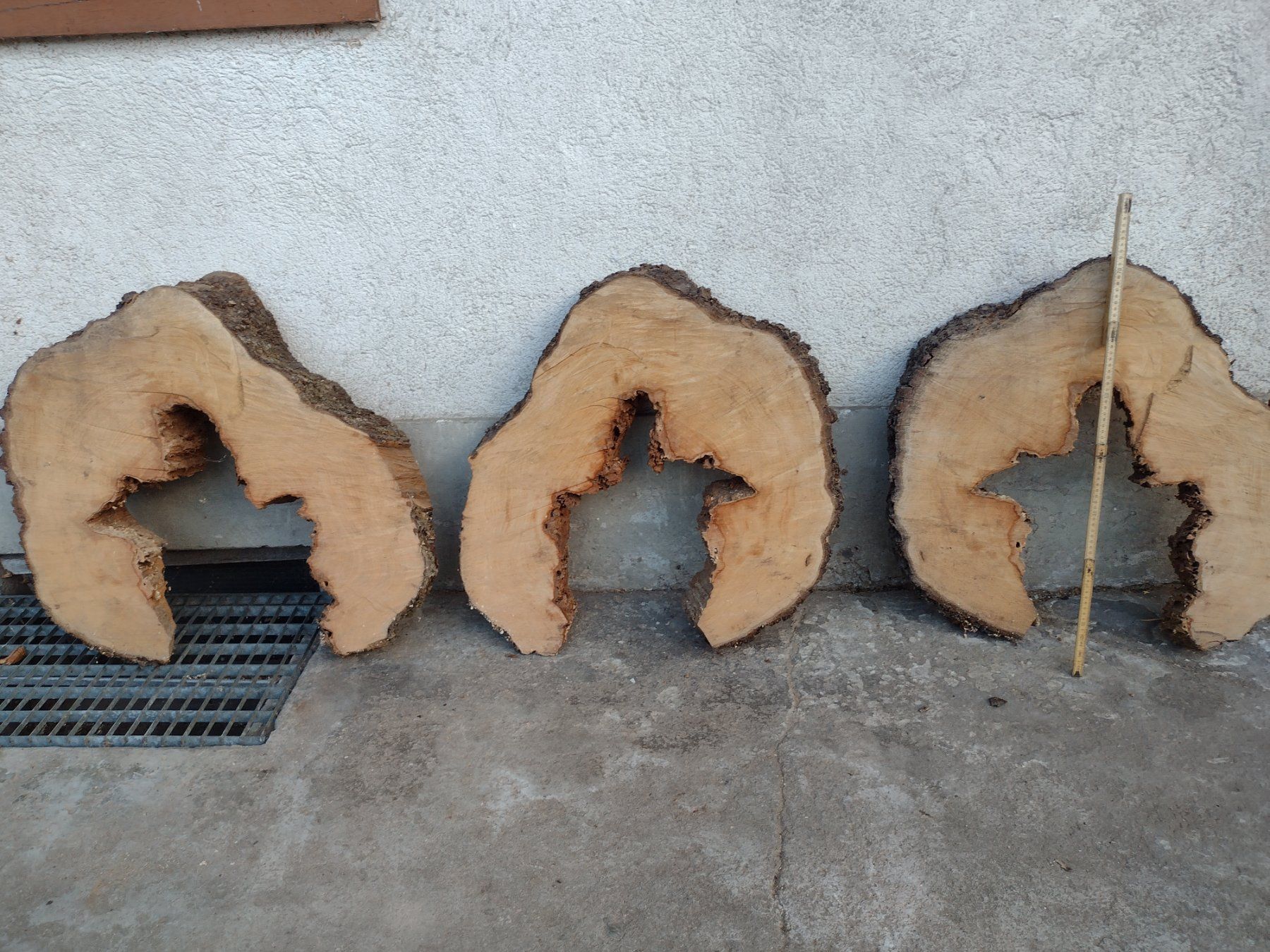 Holzartikel: Baumscheiben aus Birnbaum – Gebraucht aus Dinhard von Mittelstenweiler
