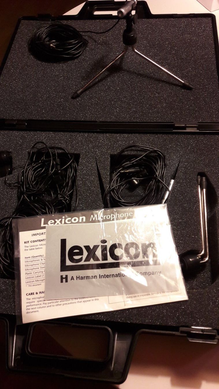 Mikrofone: Mikrofon AKG C98 4er-Set Lexicon Room EQ – Neu (gemäss Beschreibung) aus Salez von EMERCARO