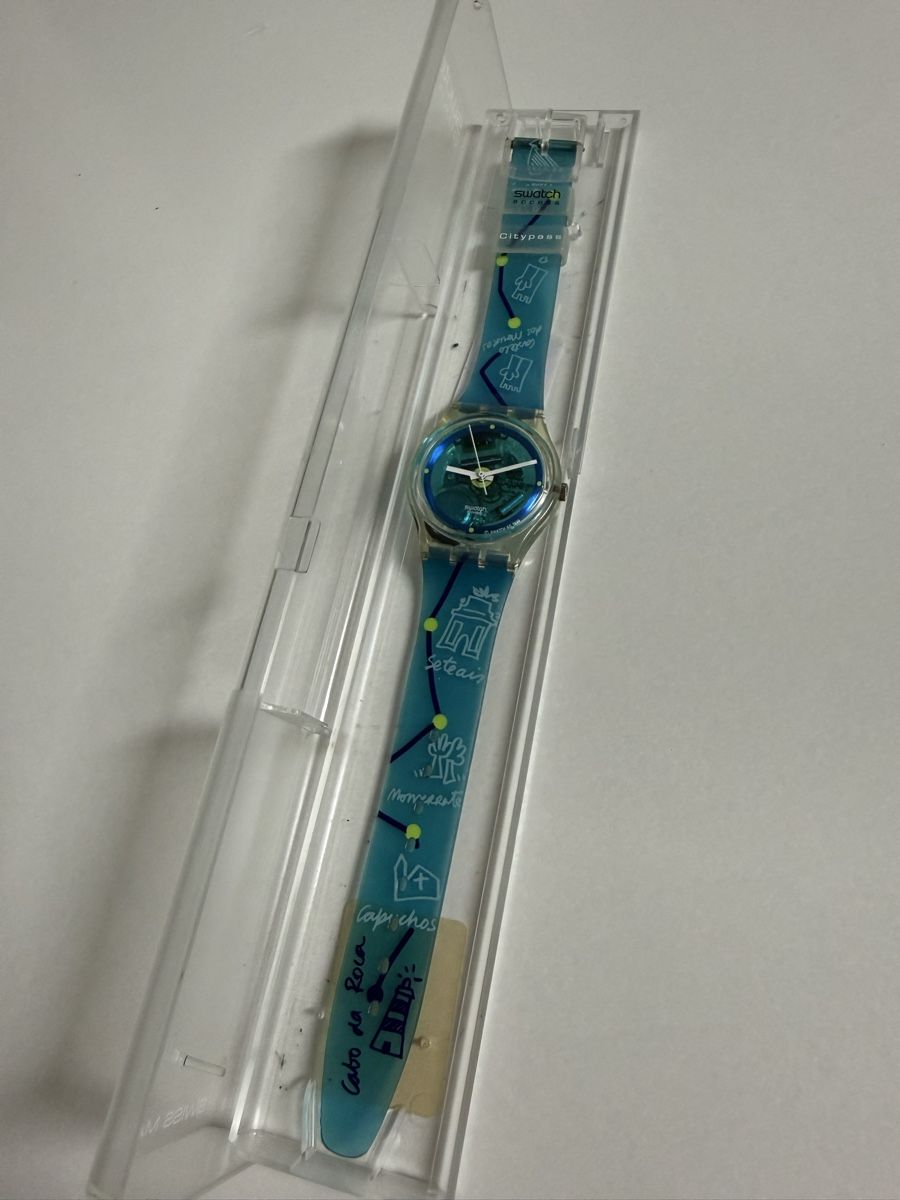 Swatch Uhren: Swatch Access Monte da Lua GR128–NEU –mit Box–Sintra Edition – Neu (gemäss Beschreibung) aus Wallbach von Nenex