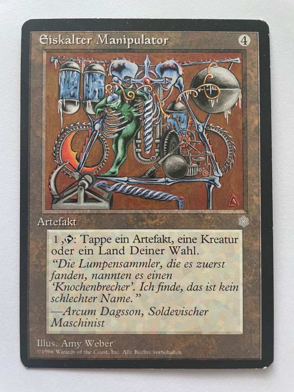 Cartoline: MTG - Eiskalter Manipulator – Usato da Zürich venduto da T_H_O_M_A_S