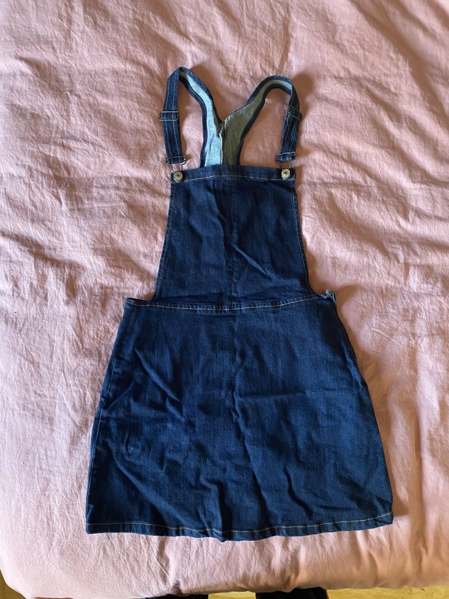 Pull&Bear Gonne: Salopette en jean Pull&Bear taille S – Usato da Lausanne venduto da els_wlr2
