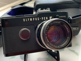 Olympus Pen-FT Black G.Zuiko 40mm f/1.4 Selten!