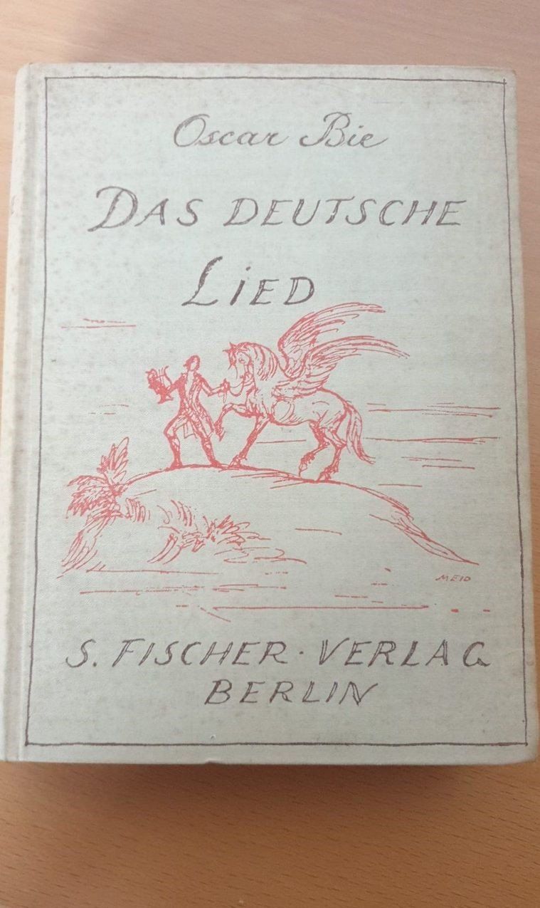 Libri: Das Deutsche Lied // Oscar Bie // Jahr1926 – Usato da Schaanwald venduto da sch_8wqv