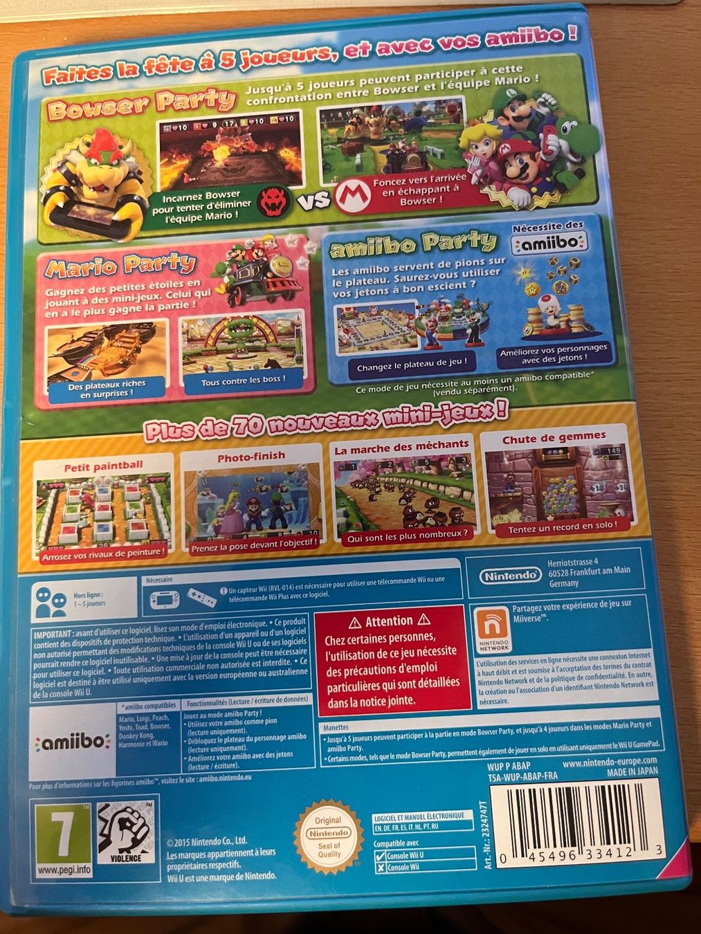 Jeux: Jeu Wii U Mario Party 10 – D'occasion à Moutier par Loco65 1