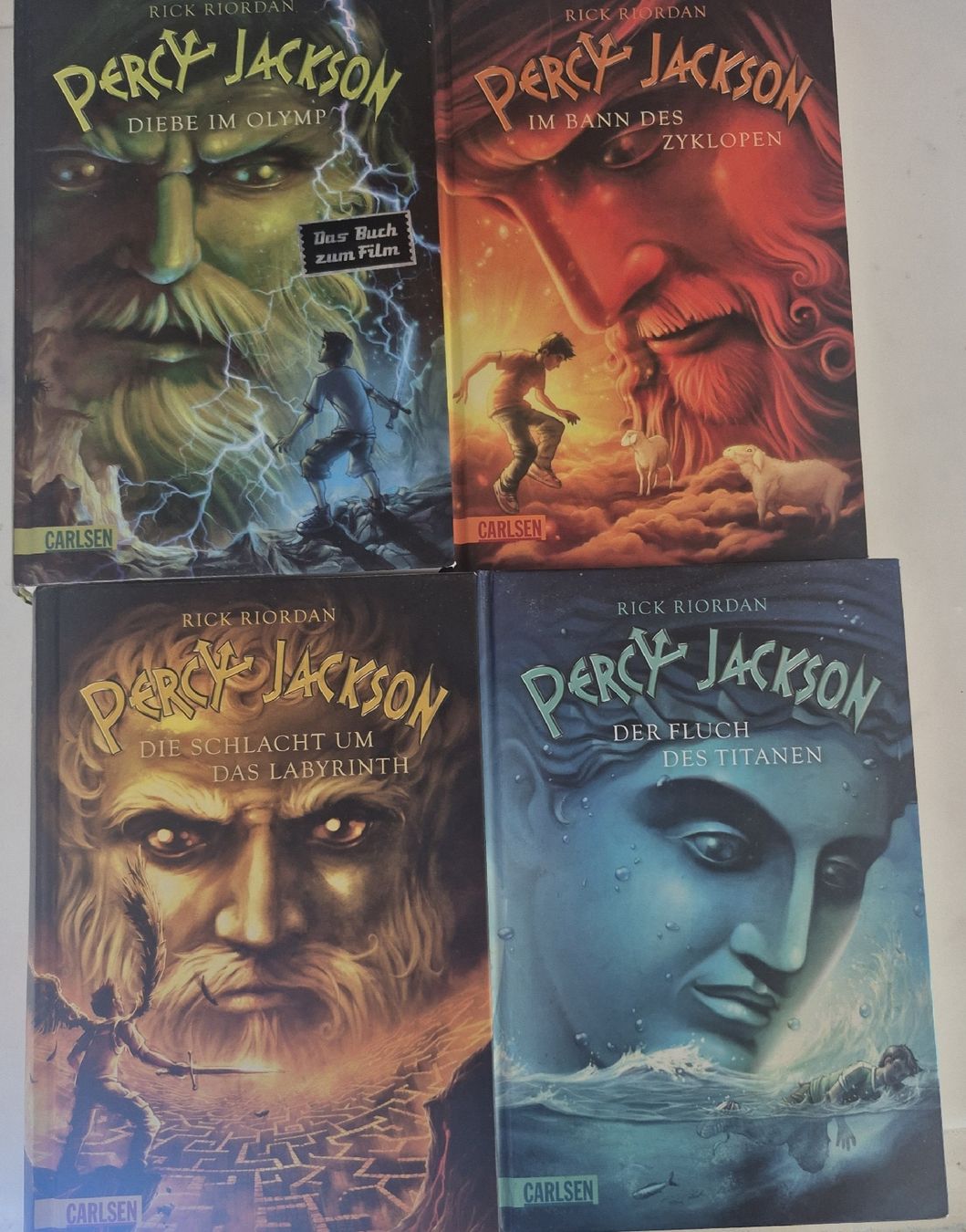 Bücher: Percy Jackson 1-4 – Gebraucht aus Wald ZH von Jan_111