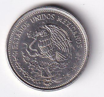 Alle Münzen: Mexiko 50 pesos 1984 – Gebraucht aus Neuchâtel von karlpierrino 1