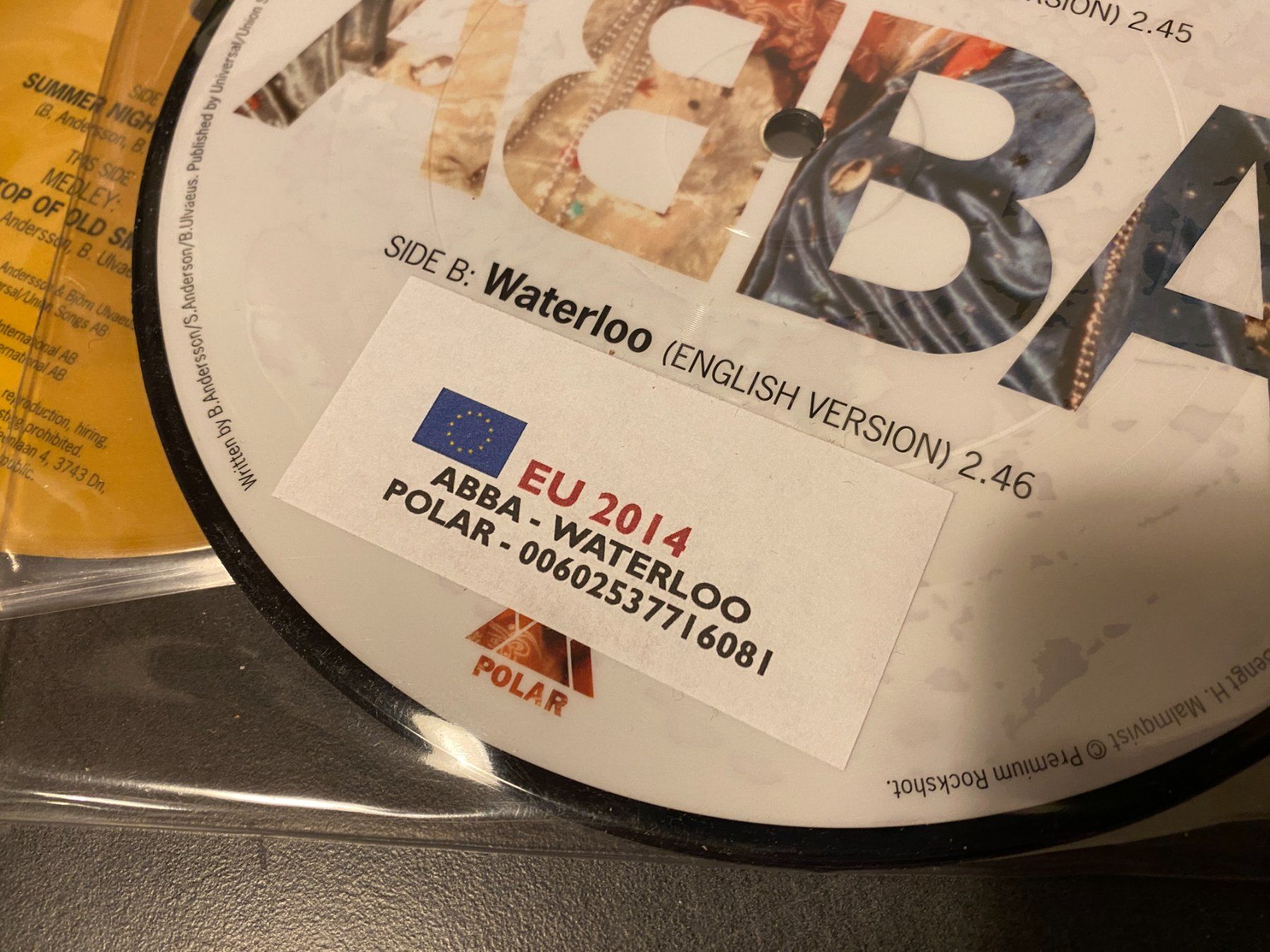 Schallplatten: ABBA - 2x Vinyl Single Picture-Disc – Neu (gemäss Beschreibung) aus Basel von VinylLover68 5