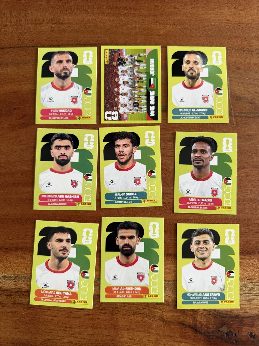 Panini Carte collezionabili: Panini WM 2026 JOR – Nuovo (secondo la descrizione) da Kriens venduto da MaBl48