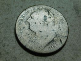 12 Deniers 1791-1793, Frankreich, Mz. "W", Bronze, schön