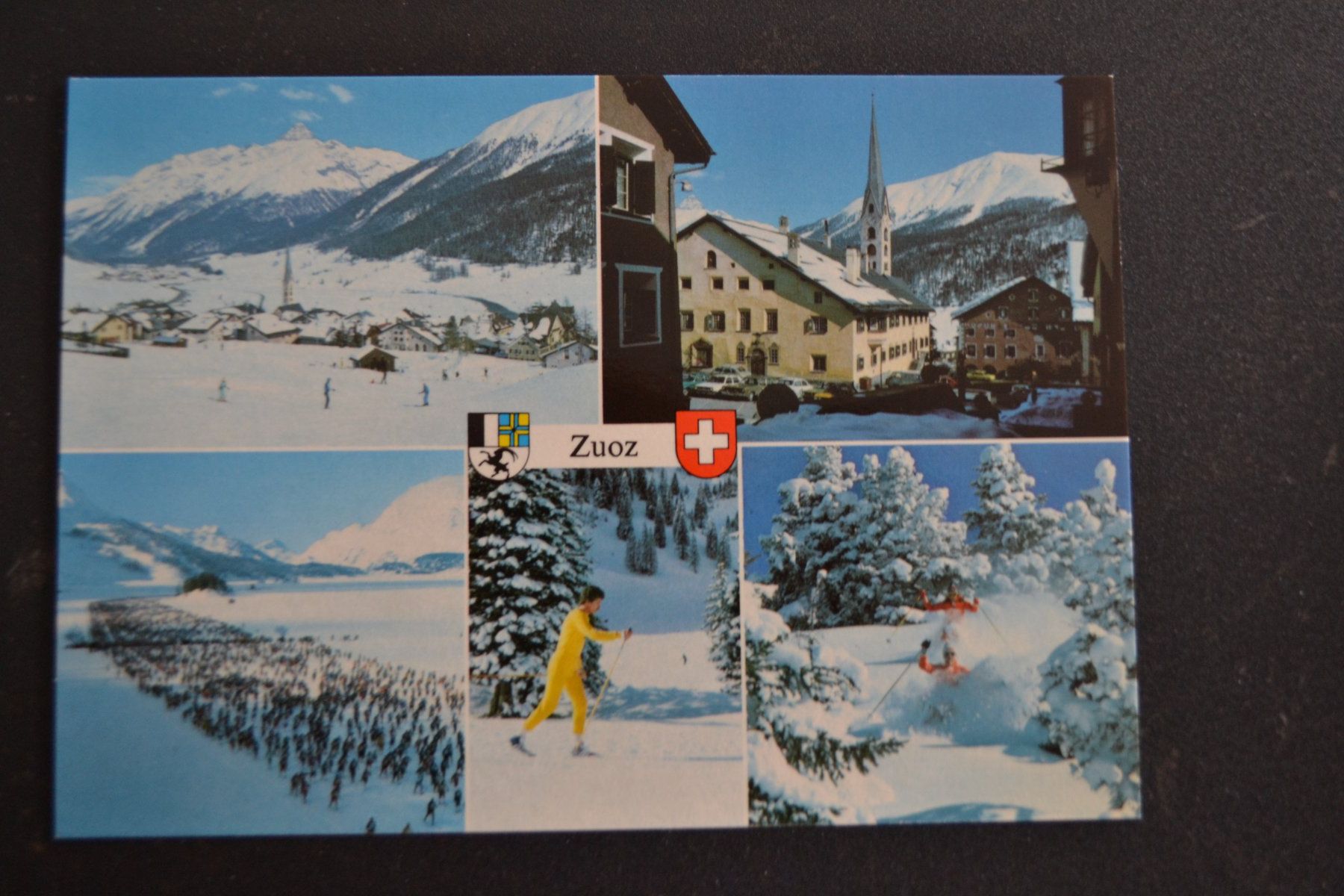 Cartoline postali: AK Zuoz GR – Usato da Beinwil am See venduto da kajak55