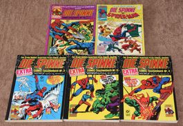 5 x ALTE DIE SPINNE TASCHENBUCH…Nr. 1-53…1. Auflagen 1983/92