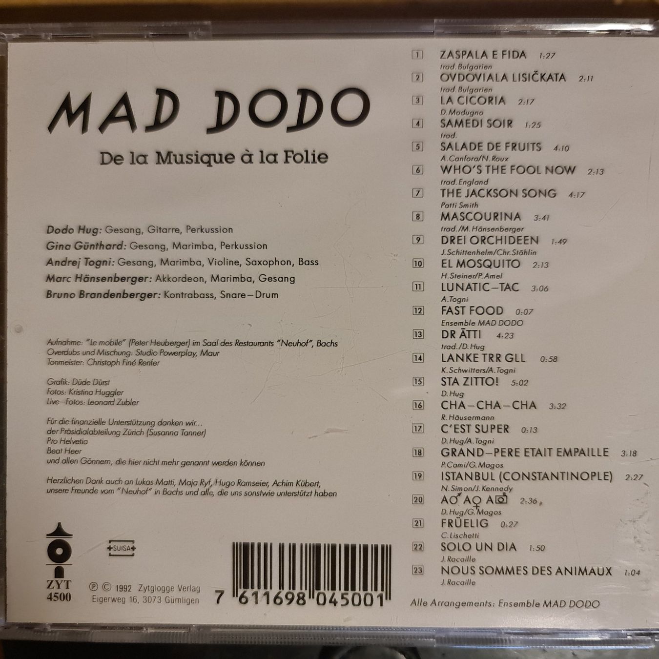 CDs: Mad Dodo – D'occasion à Dintikon par Vexi 1