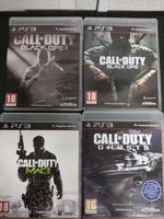 4 jeux Call of Duty pour PS3 en bon état complets FR