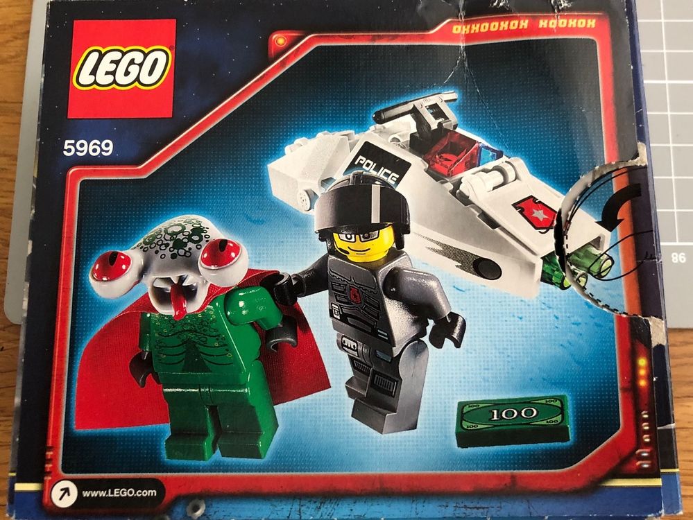 Lego space discount police squidman escape