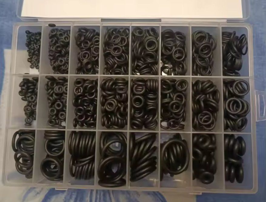 Sanitär: 1620 Box O-Ring aus Gummi, 24 Größen – Neu und originalverpackt aus Lausanne von novastoris