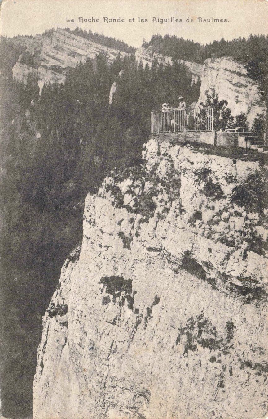 Cartoline postali: Alguilles de Baulmes – Usato da Biasca venduto da Blenio71