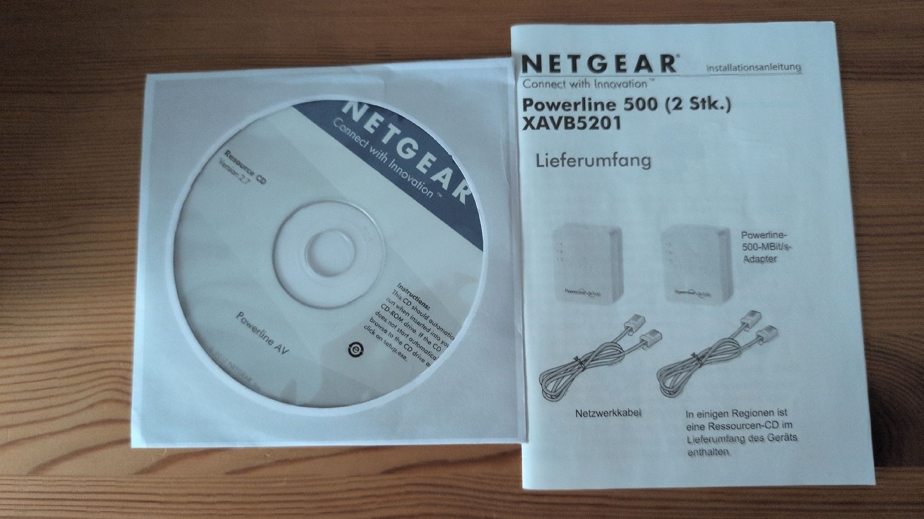 Laufwerke & Adapter: Netgear Powerline – Gebraucht aus Lengnau BE von Mac161161 2