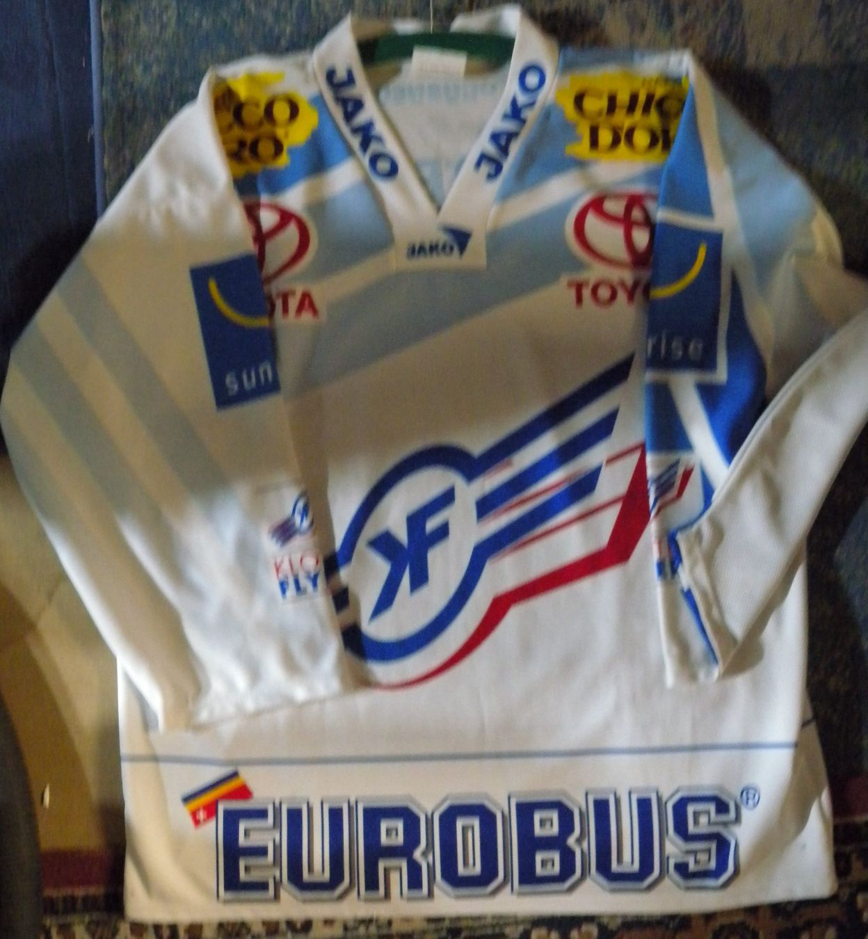 Jako Canottiere & Pantaloni: ehc kloten trikot – Usato da Hauenstein venduto da Danbach
