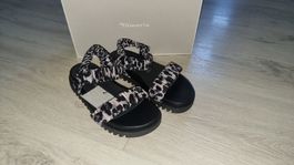 Tamaris Sandalen Plateau Gr. 36 Leo Print Neu