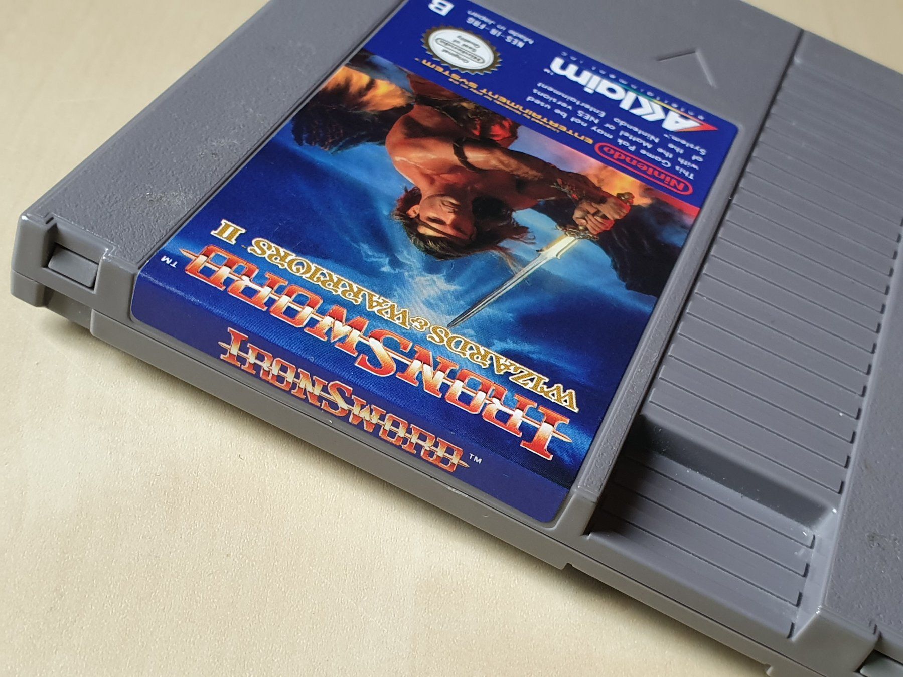 Nintendo Giochi: Iron Sword Wizards & Warriors II – Usato da Stansstad venduto da collectorsshop 2