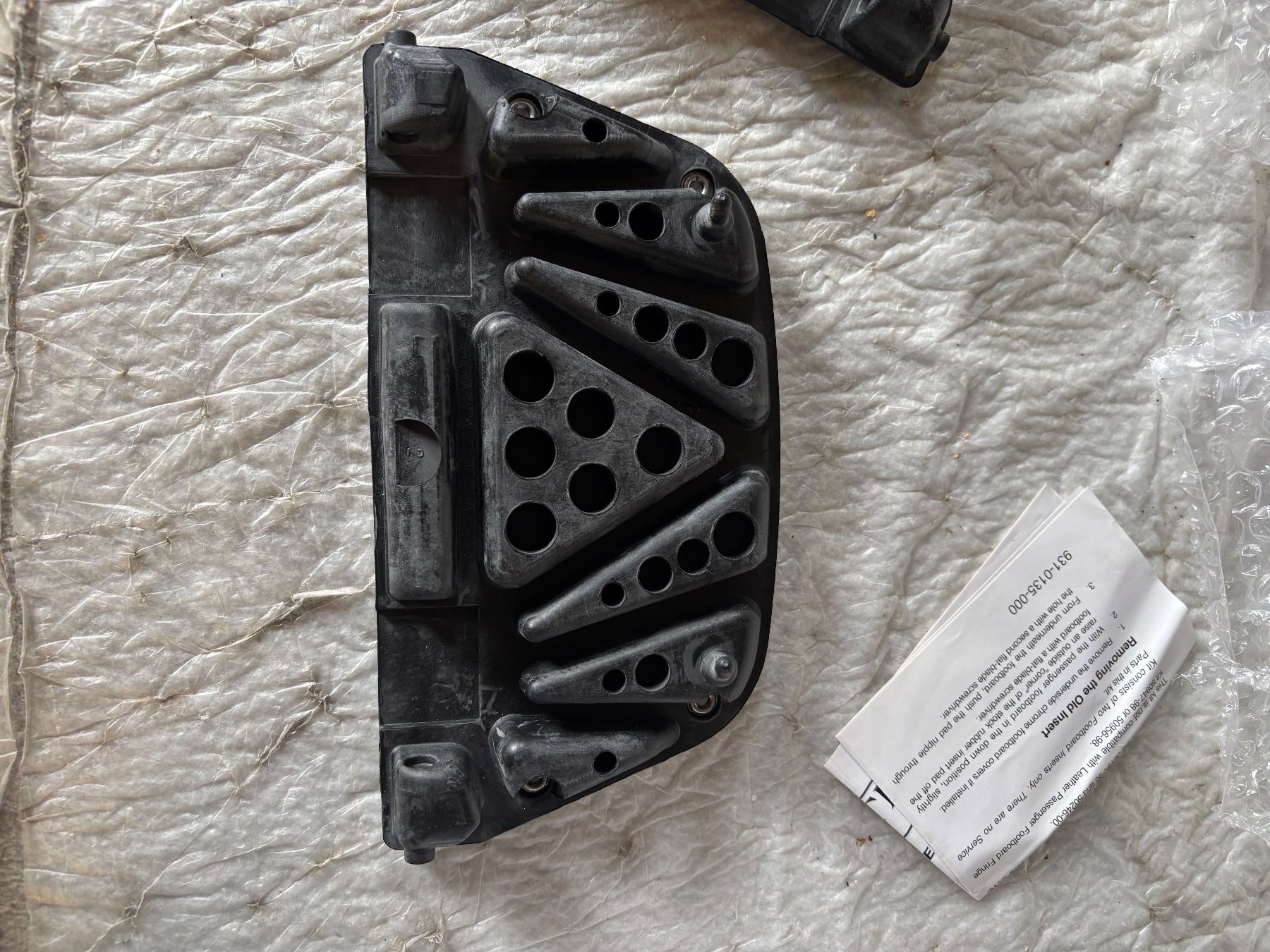 Harley-Davidson Tutti i ricambio per moto: Harley Davidson Trittbrettergummi 50296-02 – Nuovo (secondo la descrizione) da Schötz venduto da Harley35 5