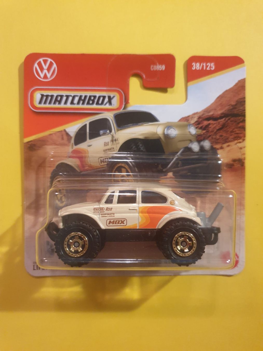 Matchbox Modellini d'auto: Matchbox VOLKSWAGEN BEETLE 4X4 – Nuovo e nell'imballaggio originale da Oftringen venduto da Rotor 1