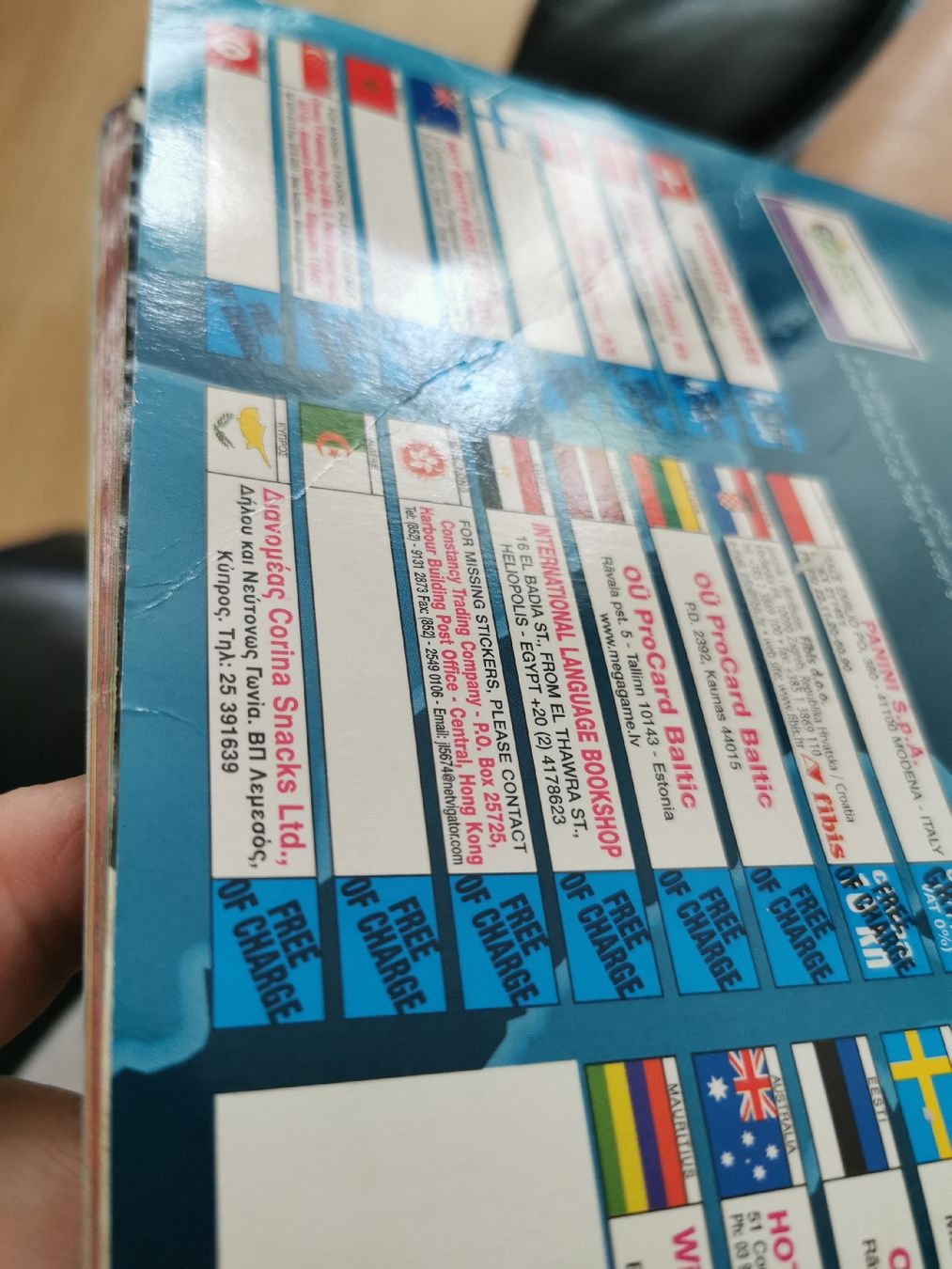 Panini Alben: FIFA World Cup Germany 2006 Sticker Album Panini – Gebraucht aus Egg b. Zürich von heikei 2
