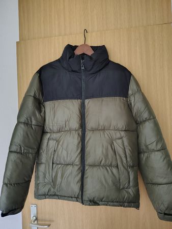 Steppjacke William grün schwarz Grösse S Neuwertig 