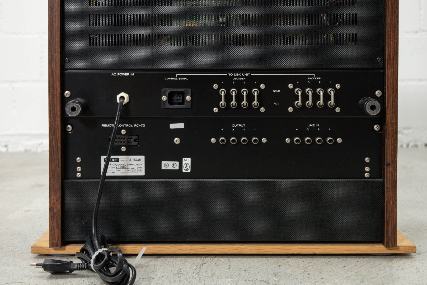 Teac Apparecchi a nastro: TEAC A-3440 Tonbandmaschine – Usato da Zürich venduto da ZuercherBrockenhaus 6