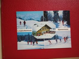 Sparenmoos Langlauf Zentrum ob Zweisimmen Bern mehrbildrig