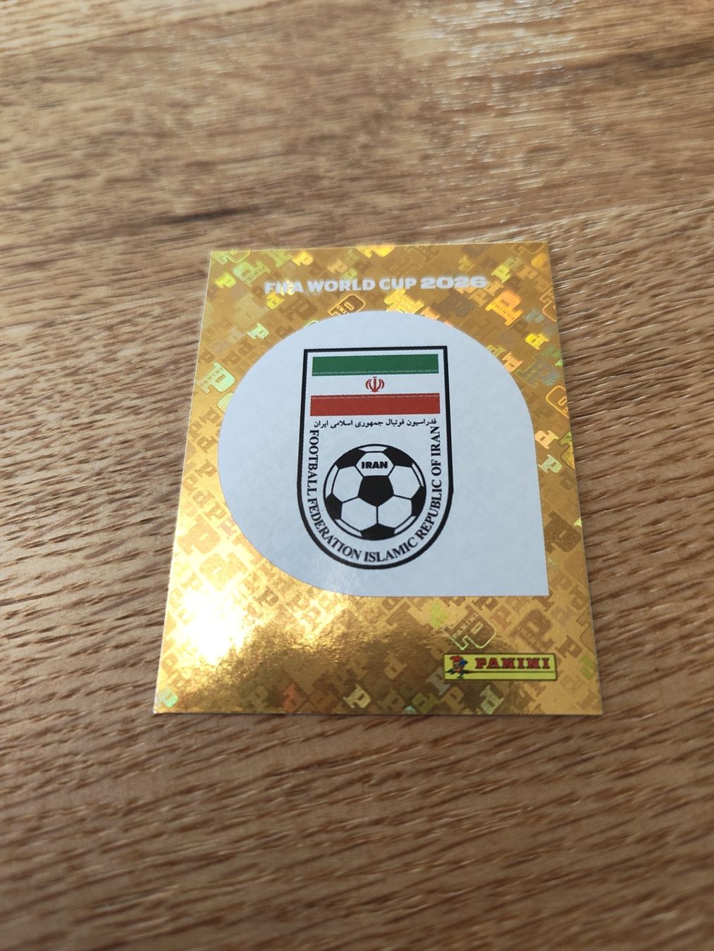 Panini Carte collezionabili: Panini 2026 Wm Irn 1 – Nuovo (secondo la descrizione) da Lieli venduto da Maholo