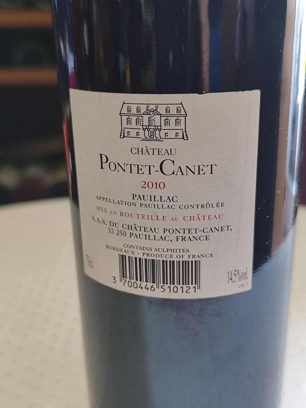 Pontet-Canet  Vino: pontet canet 2010 – Nuovo (secondo la descrizione) da minusio venduto da bierbrauer 4