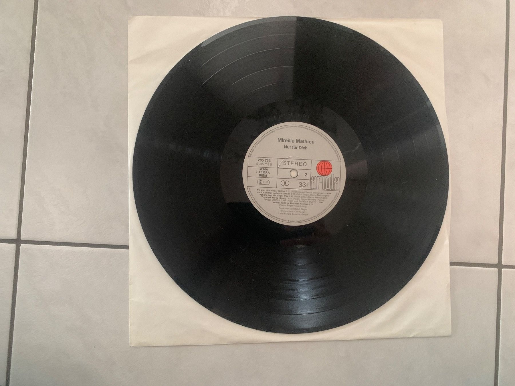 Schallplatten: Schallplatte Mireille Mathieu - Nur für dich – Gebraucht aus Sempach von Nimsaj5 4