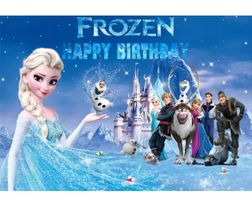 Frozen Party Hintergrund, Geburtstag Deko, Winter,Top!