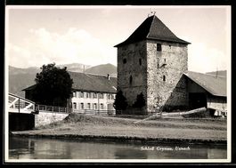 AK Uznach, Schloss Grynau, 1952
