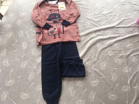 Pyjama calida, neu, 80-86