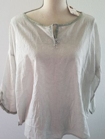 NILE.  Strickjacke u.Bluse GrL. Neu