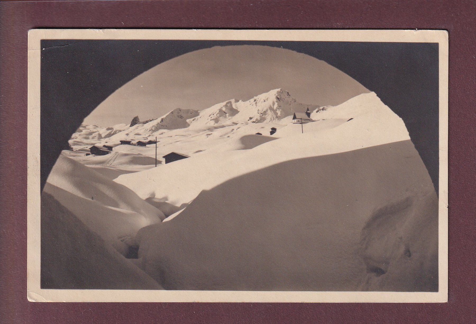 Cartes postales: INNER-AROSA im Winter - 1923 – D'occasion à Pully par nicecards