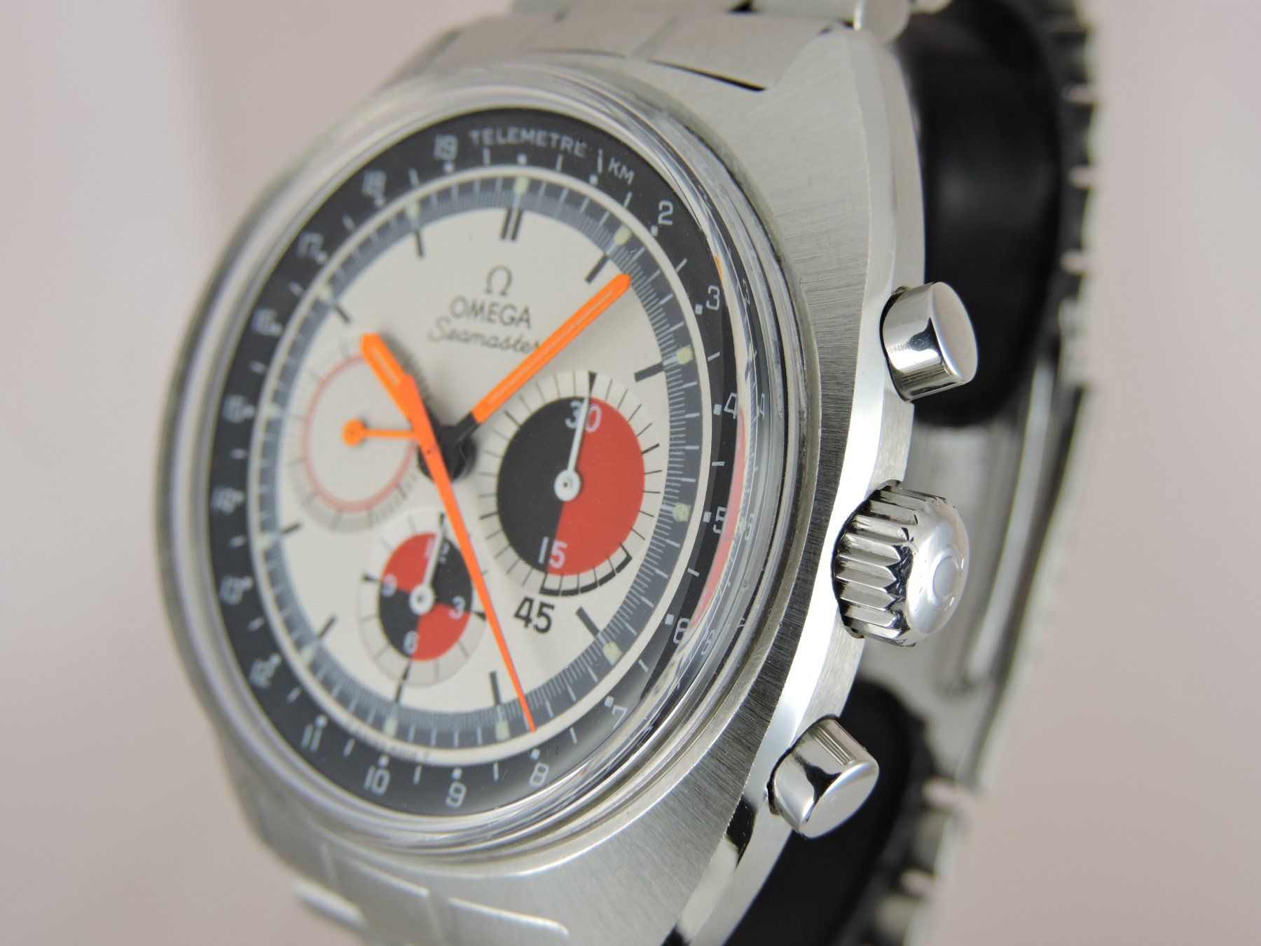 Omega Orologi: 1970 Omega Seamaster Soccer Timer 145.020 - Telemeter Bezel – Usato da Bern venduto da Vintage-Oyster 6